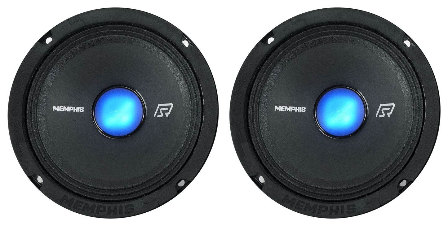 Memphis Audio SRXP62CV2 SRX Pro 6.5" 250w Component Car Speakers+Home Speaker