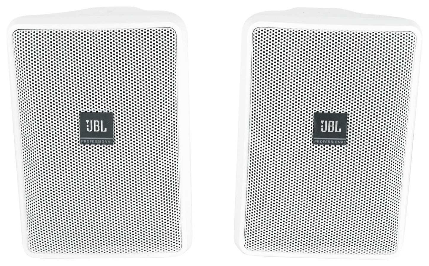 JBL Control 23-1 White 6-Pack + RCS180-6 6-Zone Amplifier Bundle