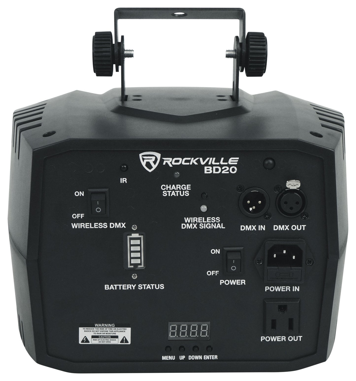 BD20 Derby Light 2-Pack + ROCKFORCE W2 Controller Bundle