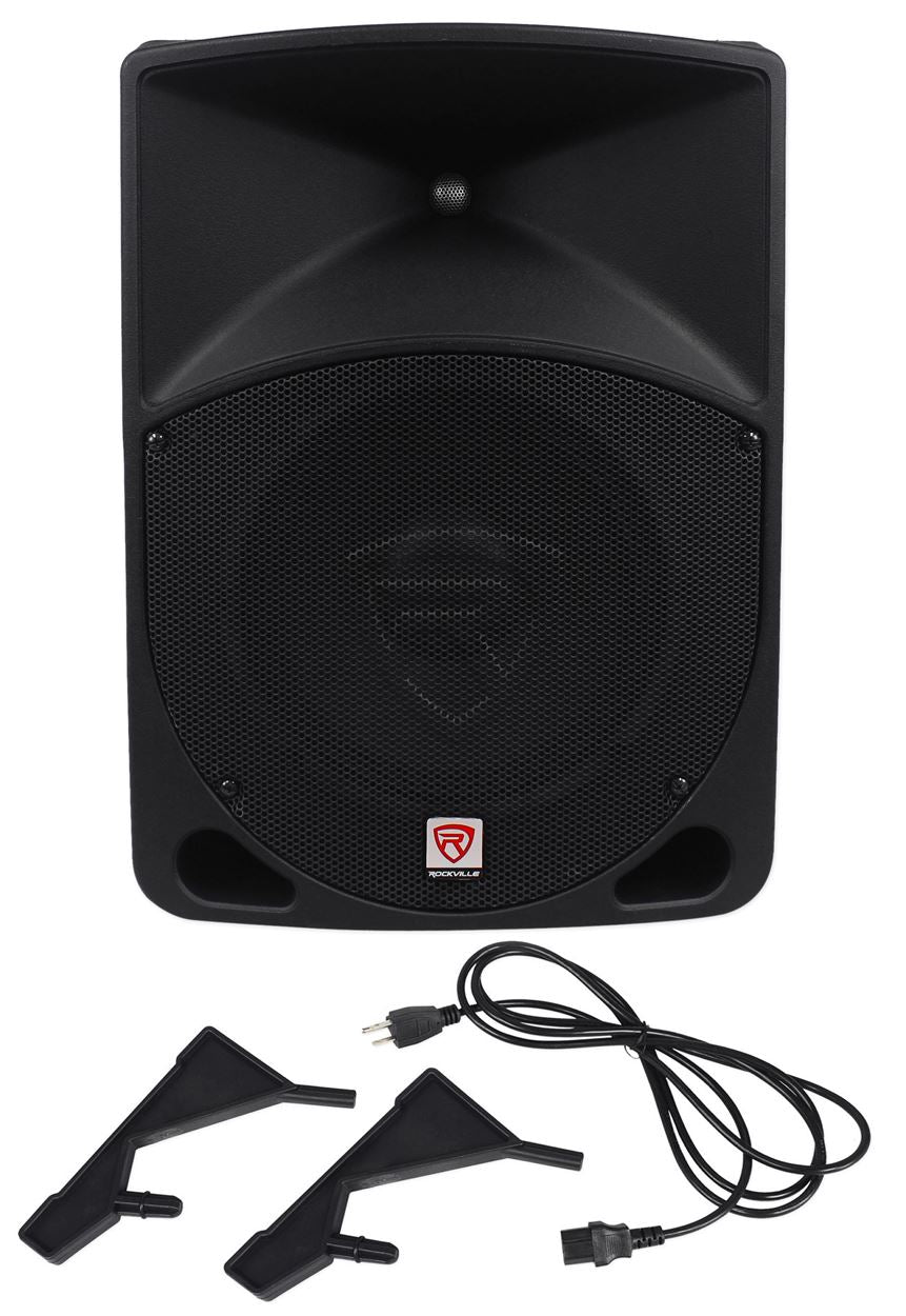 RPG10 10" Powered PA Speaker + A2BT Bluetooth Audio Adapter Bundle