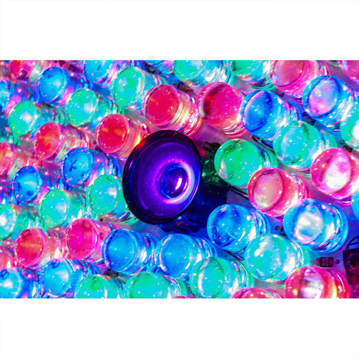 (4) Eliminator ADJ MEGA GO PAR 64E RGB+UV Par Wash Lights+DMX Controller+Fogger