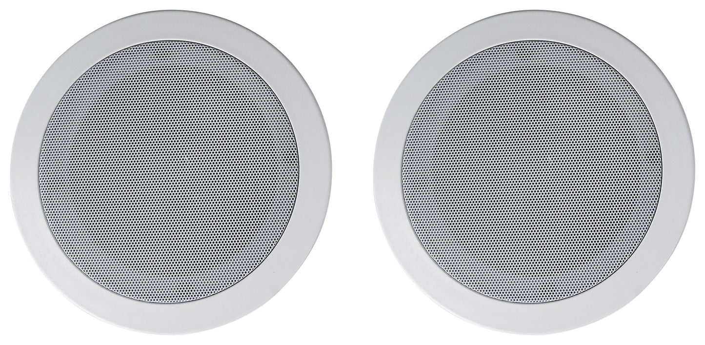 Rock Zone 8 16-Pack + HC55-16 White In‑Ceiling Speakers Bundle