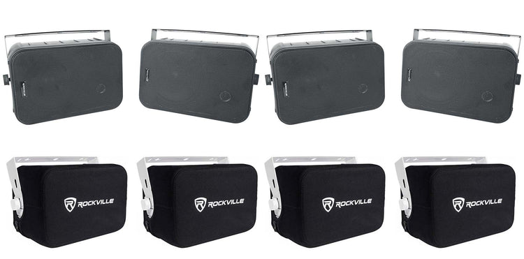HP65S Black 4-Pack + RWBC65S Covers Bundle