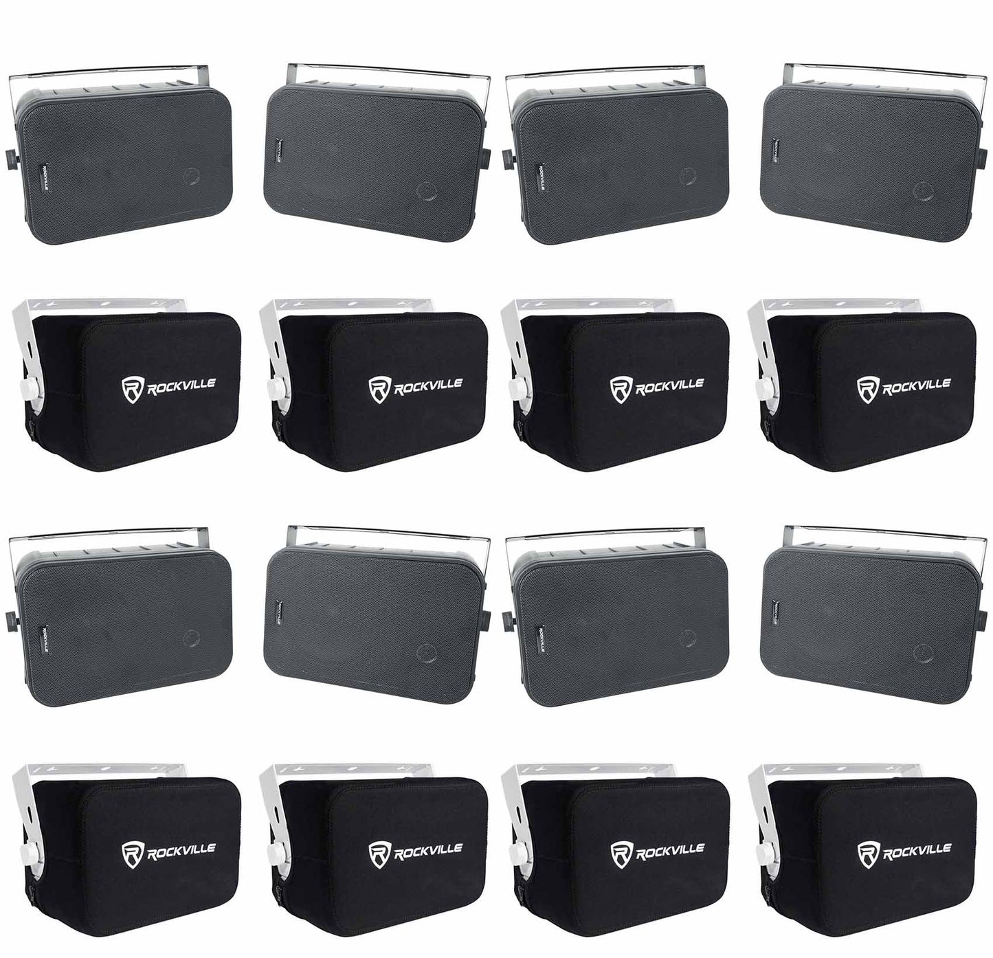 HP65S Black 8-Pack + RWBC65S Covers Bundle