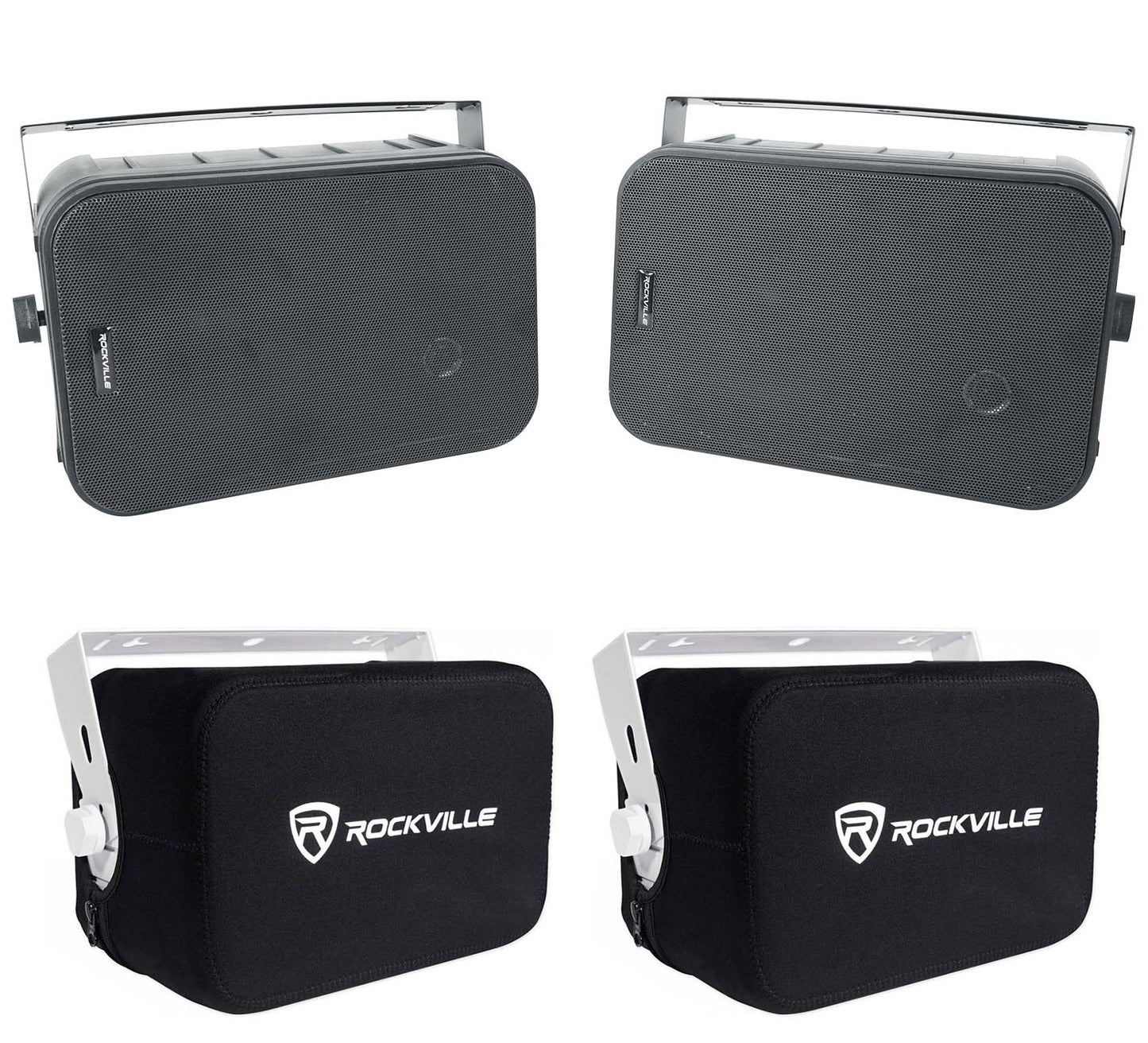 HP65S Black 2-Pack + RWBC65S Covers Bundle