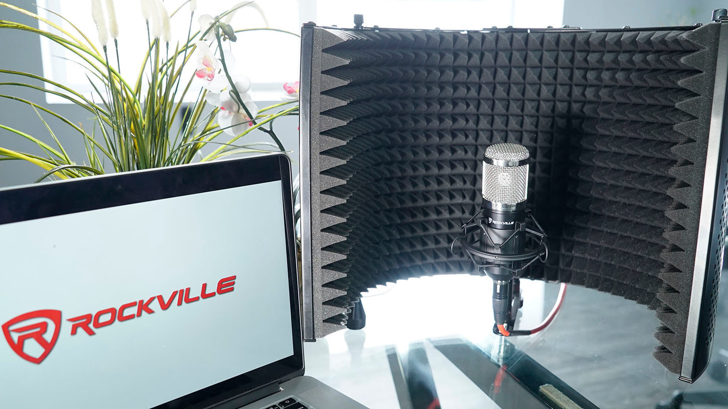 RCM01 Mic + Audio-Technica Boom Arm (Walnut) Bundle