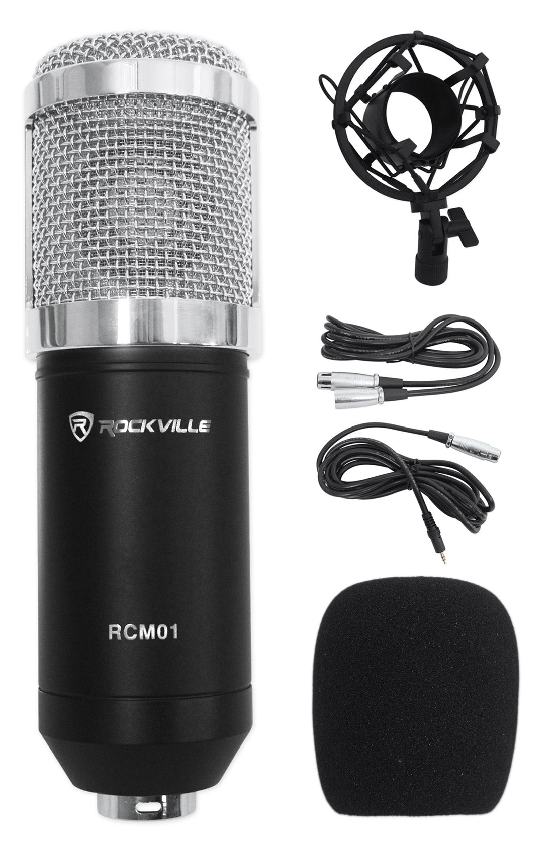 RCM01 Mic + Audio-Technica Boom Arm (Walnut) Bundle