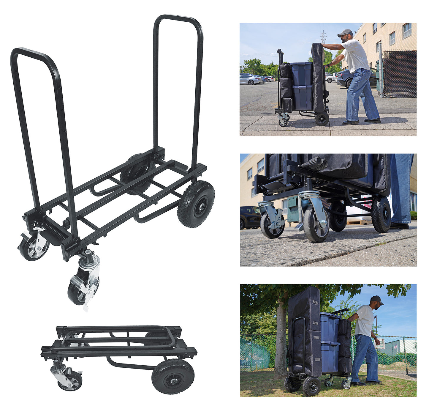 Rock Cart Off‑Road + CART‑SHELF Bundle