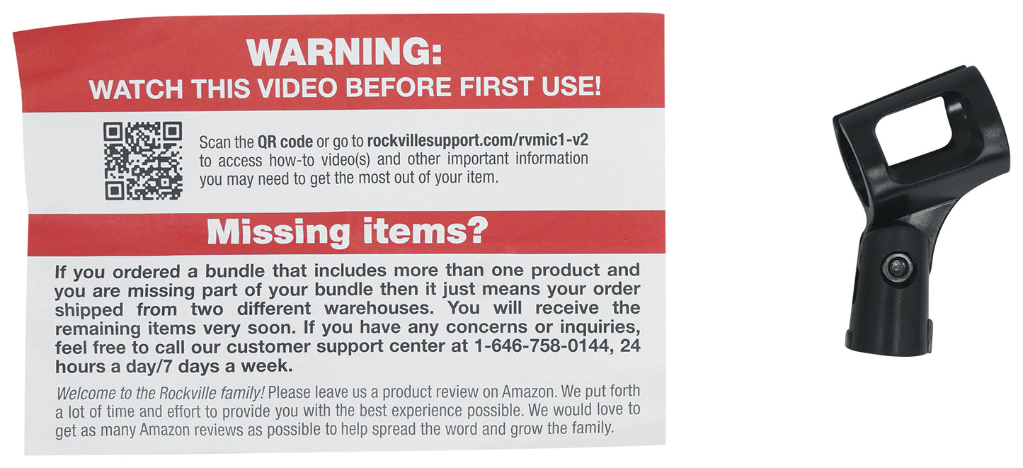 RMC‑XLR 2-Pack + RVMIC1 v2 Stands Bundle