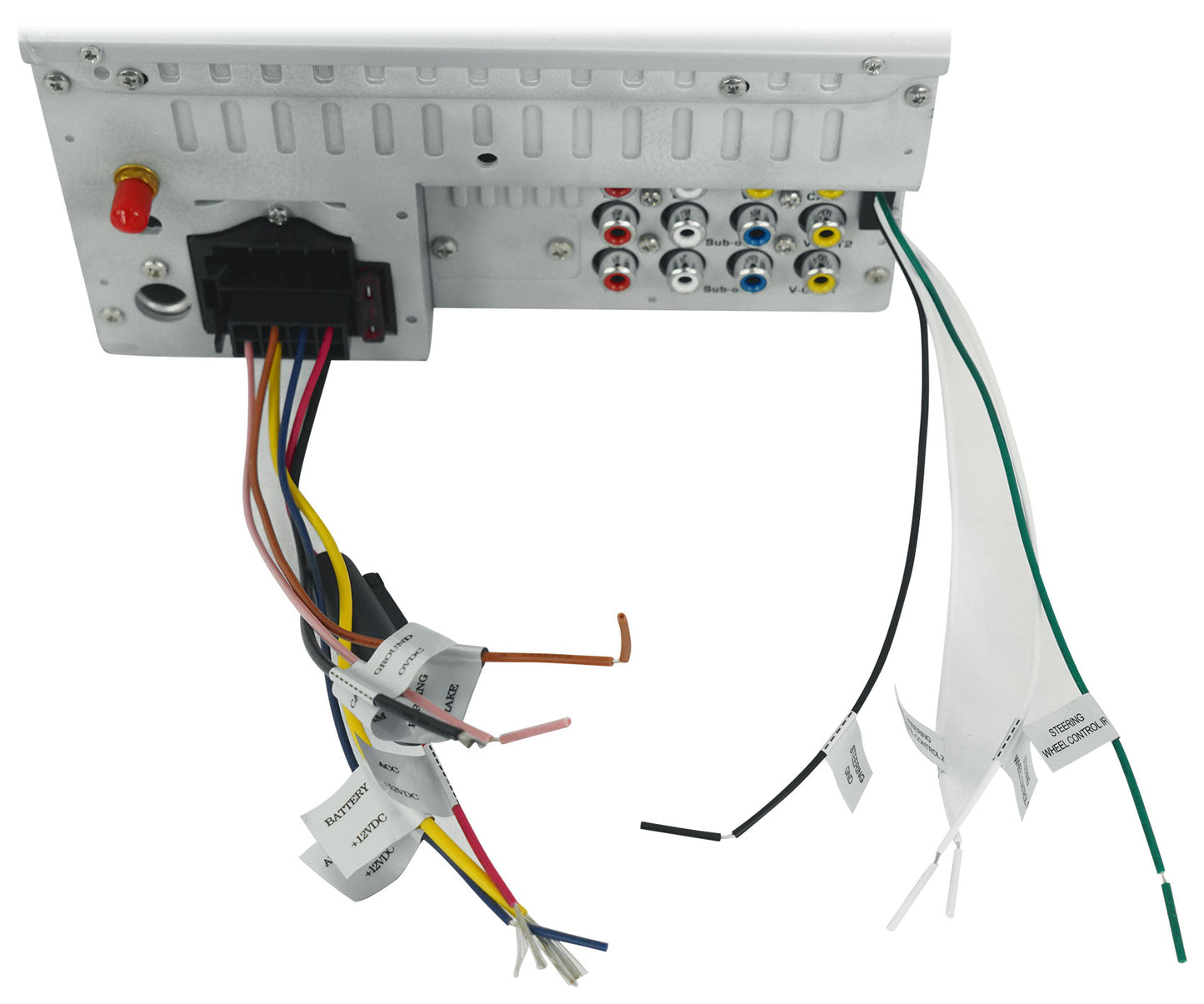 NESA NS-651N 6.5" Car Monitor w/DVD/Bluetooth/GPS/Android PhoneLink+Backup Cam