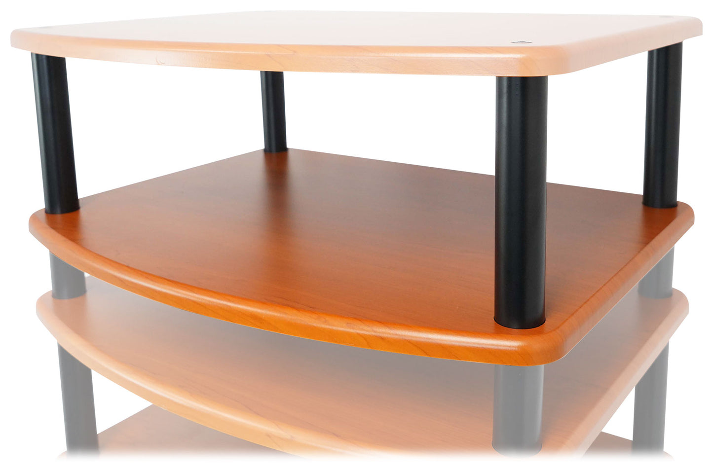 FLX Classic Wood 4-Shelf + Classic Wood Add-On Shelf Bundle