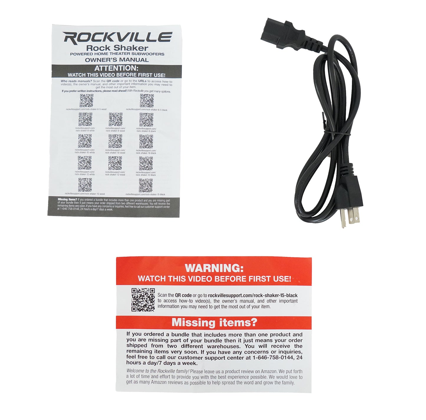 ROCK SHAKER 15 BLACK