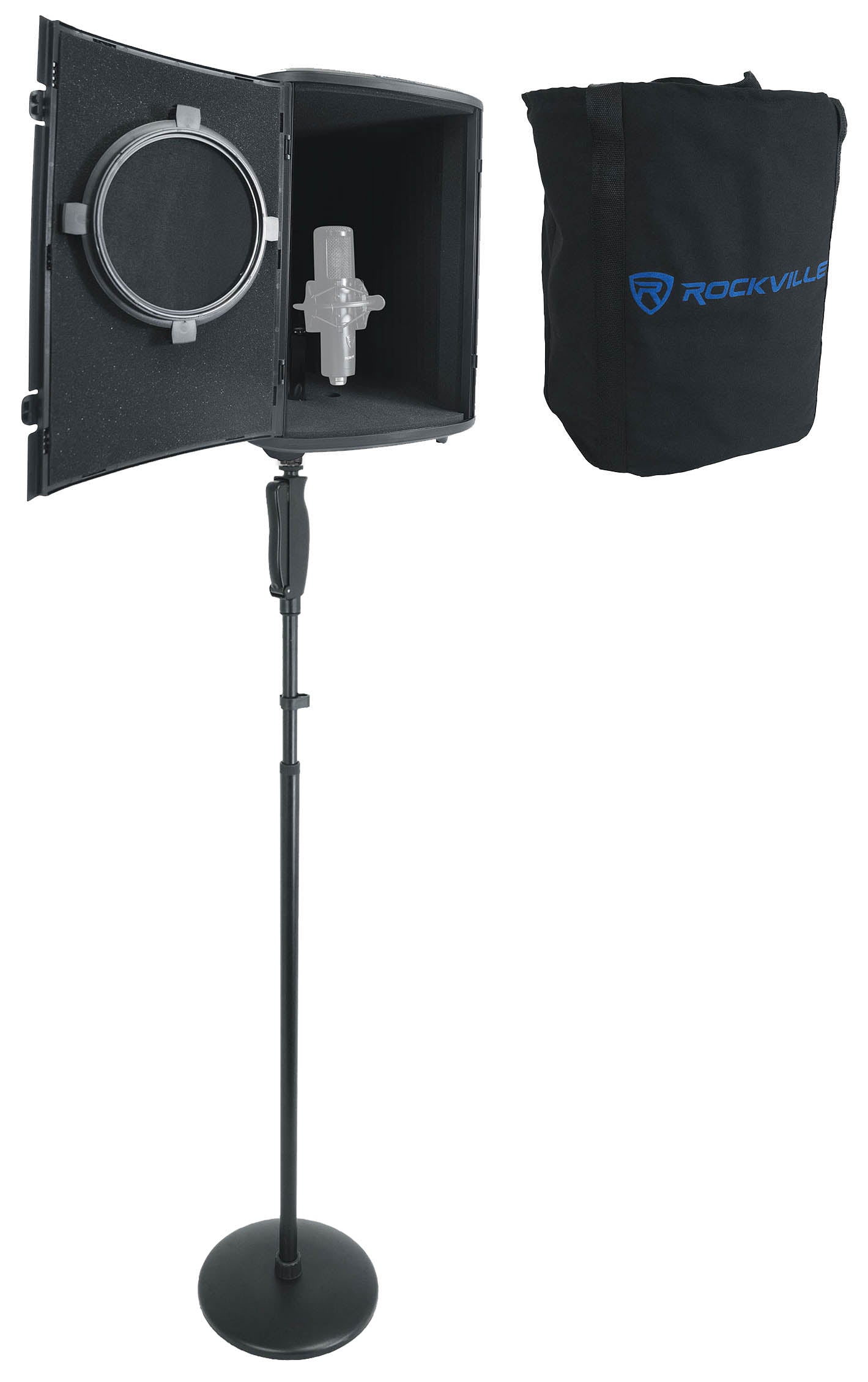 ISOBOX + RVMIC4 Round-Base Mic Stand Bundle