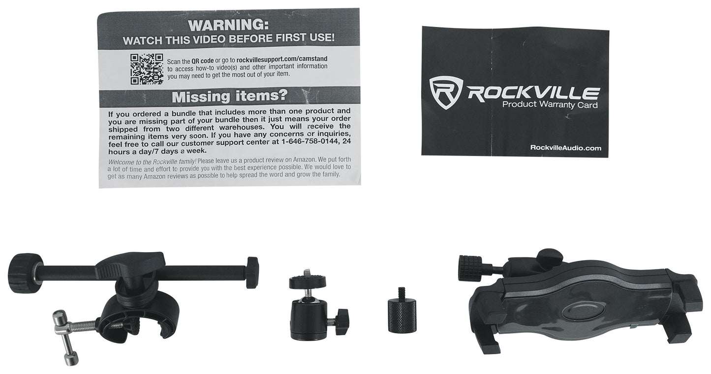 CAMSTAND + Microphone Clips Bundle