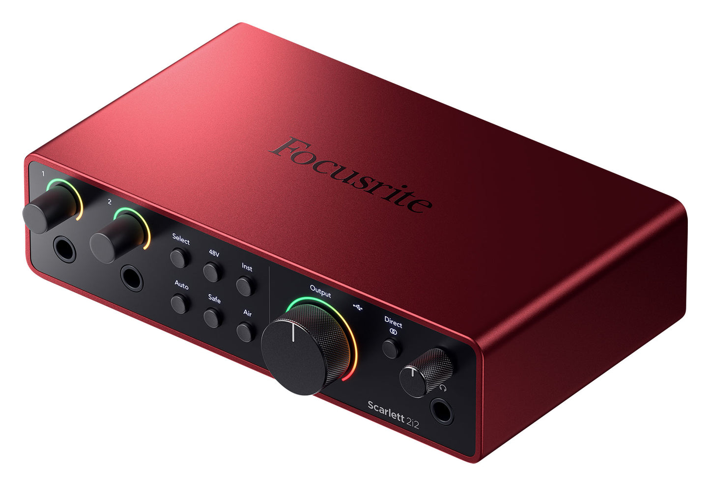 Focusrite Scarlett 2i2 4th Gen Studio Recording Audio Interface w/Boom+Software