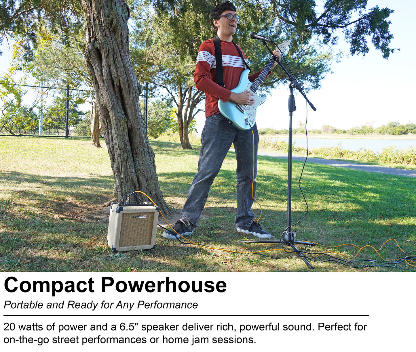 G-CHARGE 20 Beige + RMC-XLR Microphone Bundle