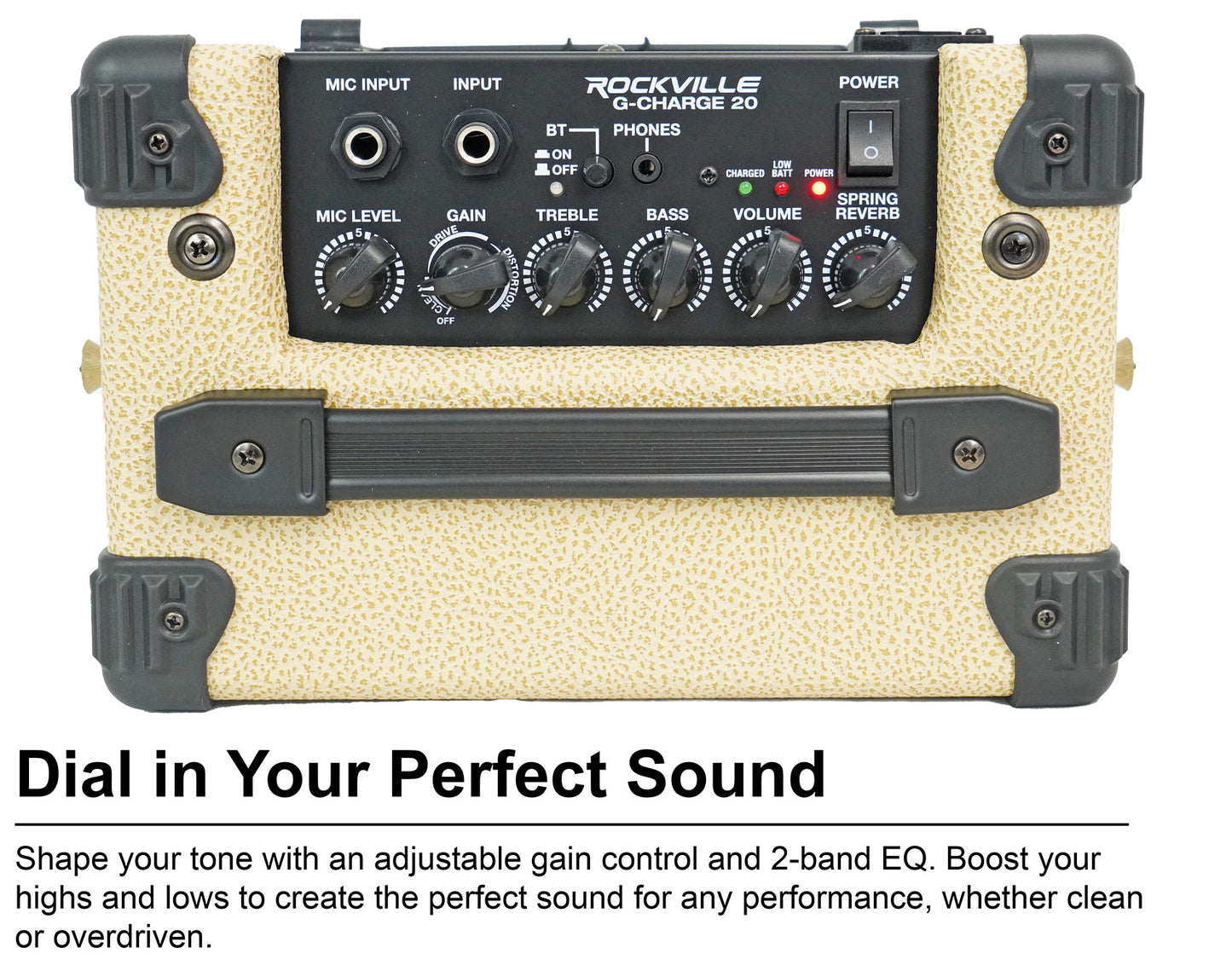 G-CHARGE 20 Beige + RMC-XLR Microphone Bundle