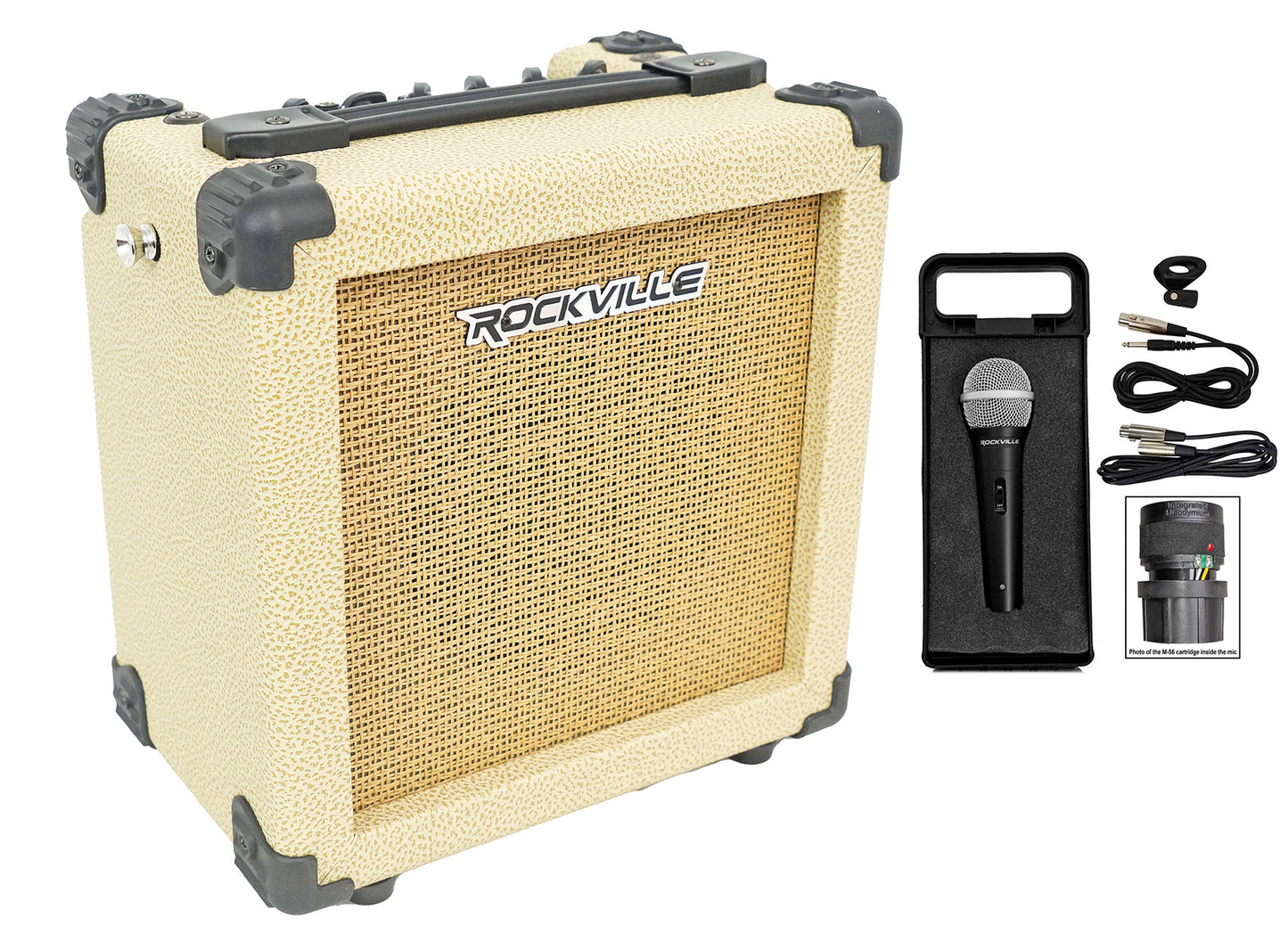 G-CHARGE 20 Beige + RMC-XLR Microphone Bundle