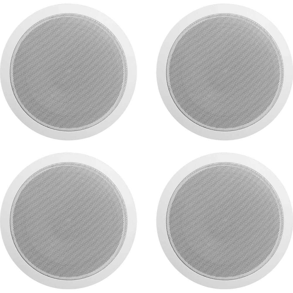 WET-6 White 10-Pack + CCL6T White 12-Pack + RCS350-6 Amplifier Bundle