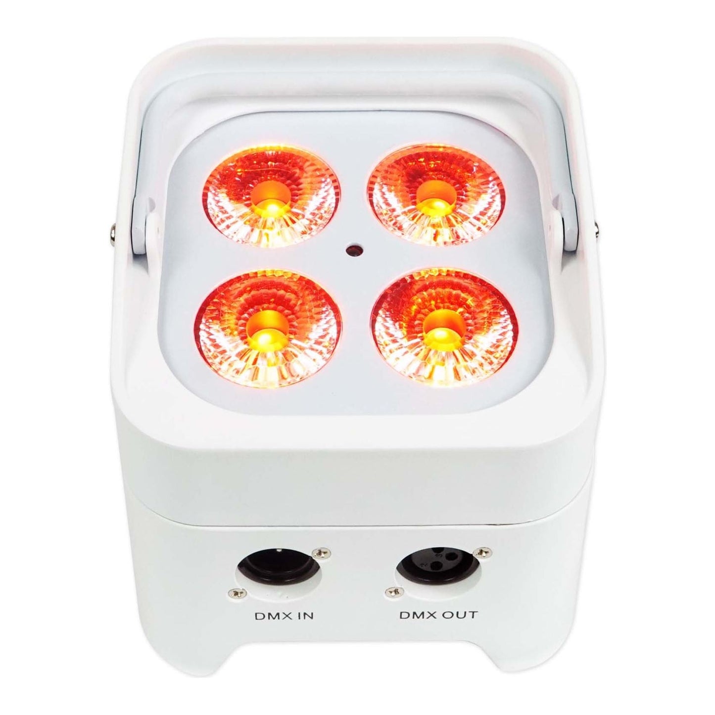 BEST PAR 50 White 10-Pack + ROCKFORCE W2 Controller Bundle