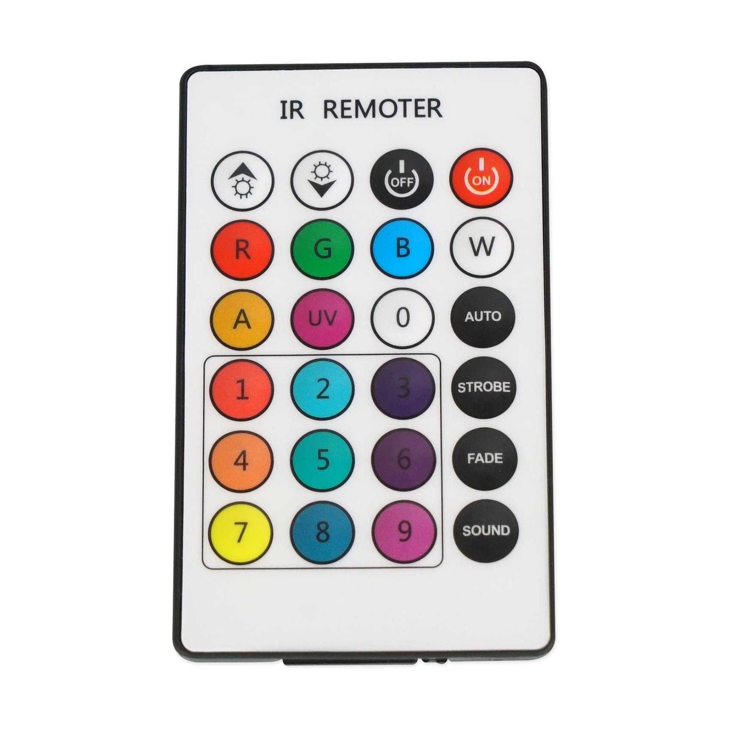 BEST PAR 50 White 10-Pack + ROCKFORCE W2 Controller Bundle