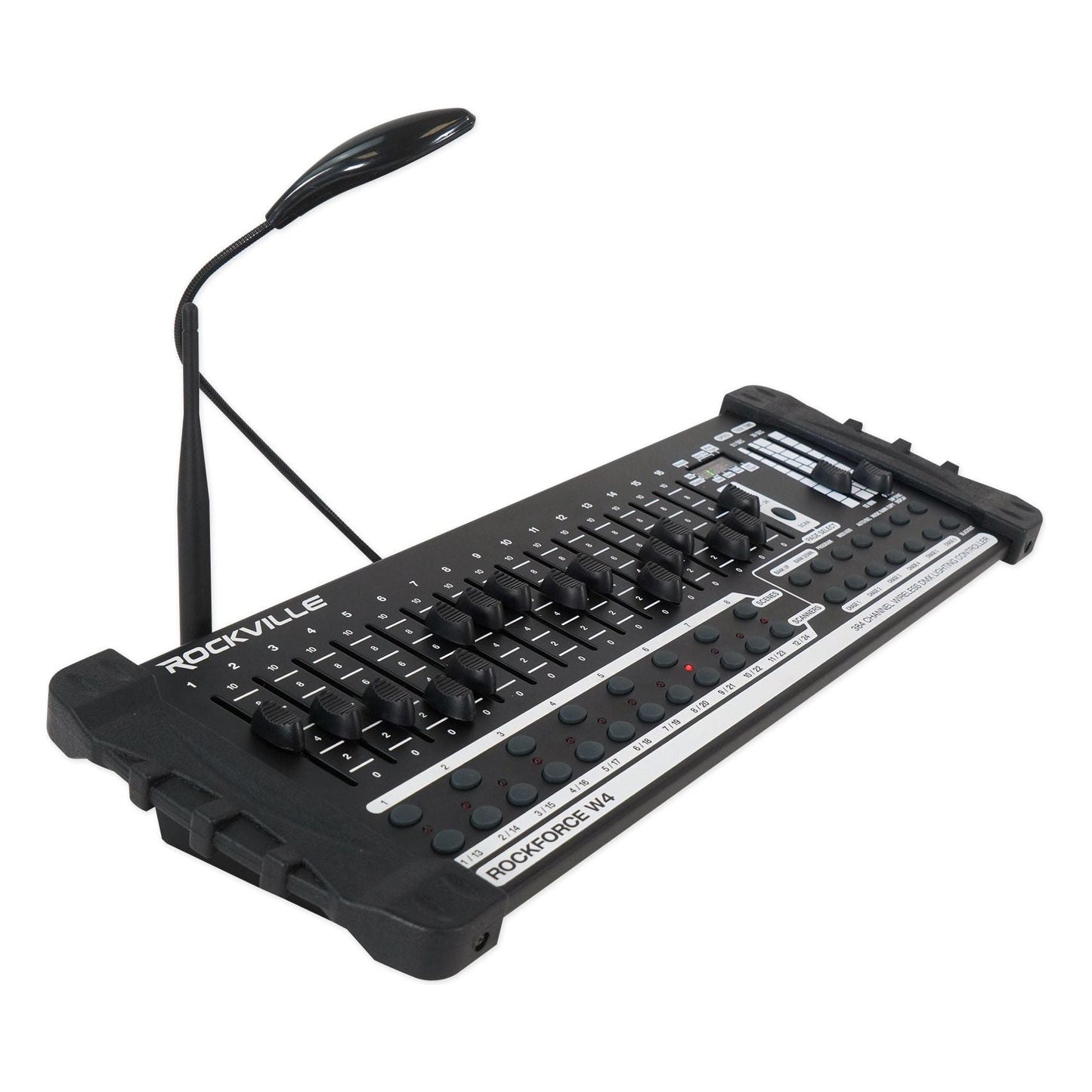 BEST PAR 50 12-Pack + ROCKFORCE W4 DMX Controller Bundle