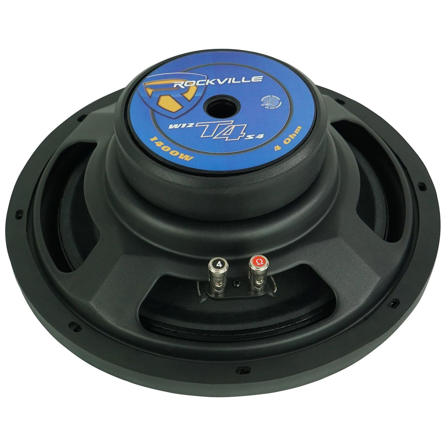 W12T4S4 12" Shallow Subwoofers 2-Pack + dB13 Amplifier Bundle