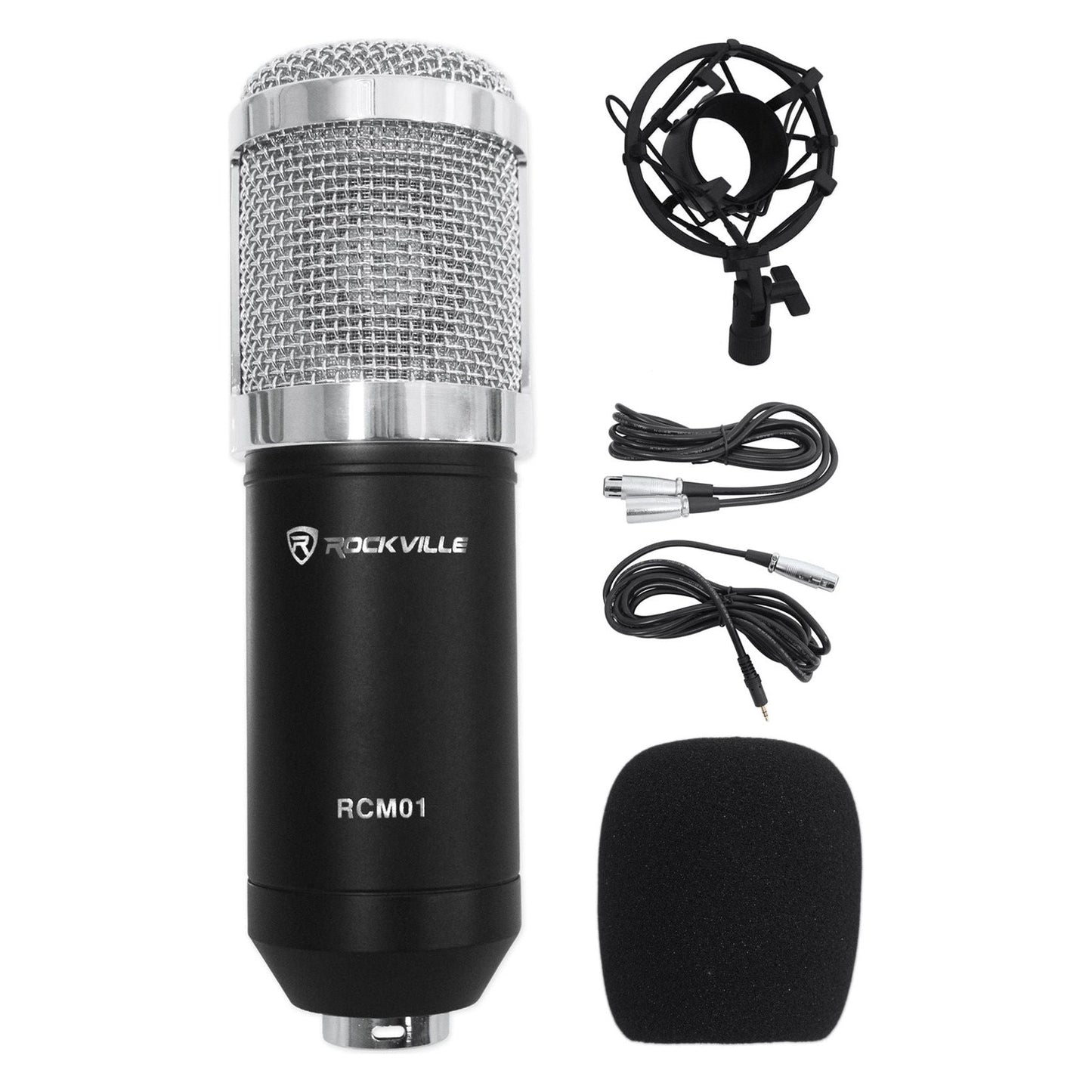 (2) AKG P170 Studio Pencil Microphones Instrument Drum Microphones+Condenser Mic