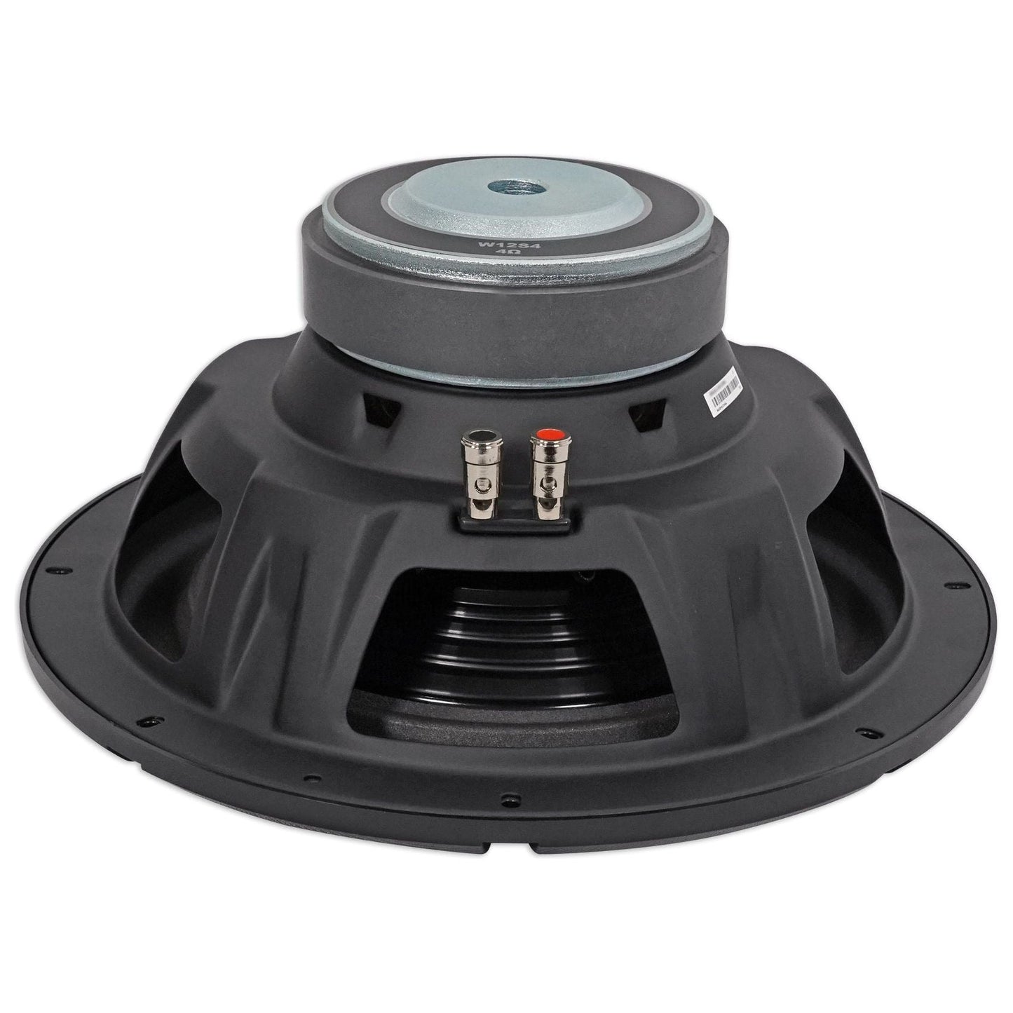 (2) Alpine W12S4 12" 1500 Watt Car Audio Subwoofers + Sealed Sub Box Enclosure