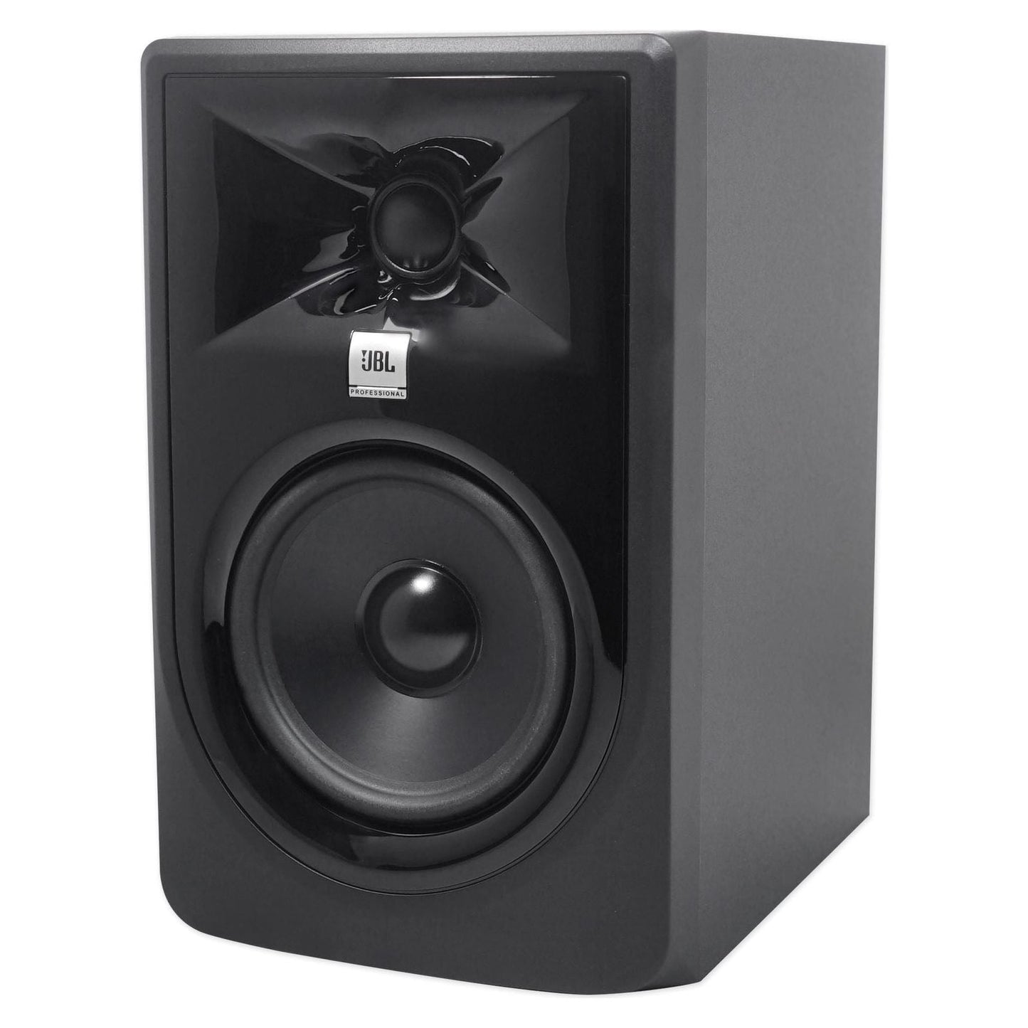 (2) JBL 305P MkII 5" Powered Studio Monitors+USB Interface 4-Channel Mixer w/EQ