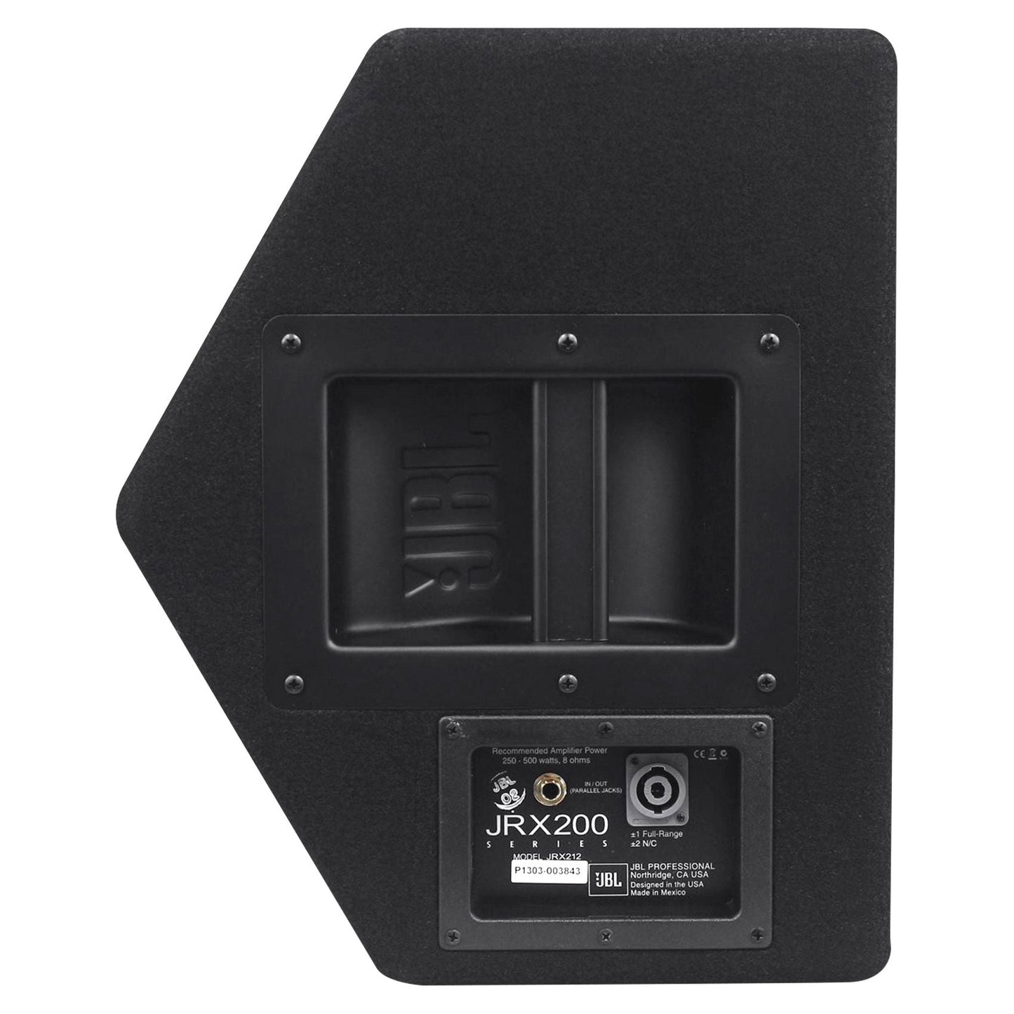 (2) JBL JRX212 1000w 12" Inch 2-Way DJ P/A Speaker Floor Wedge Monitors+DJ Light