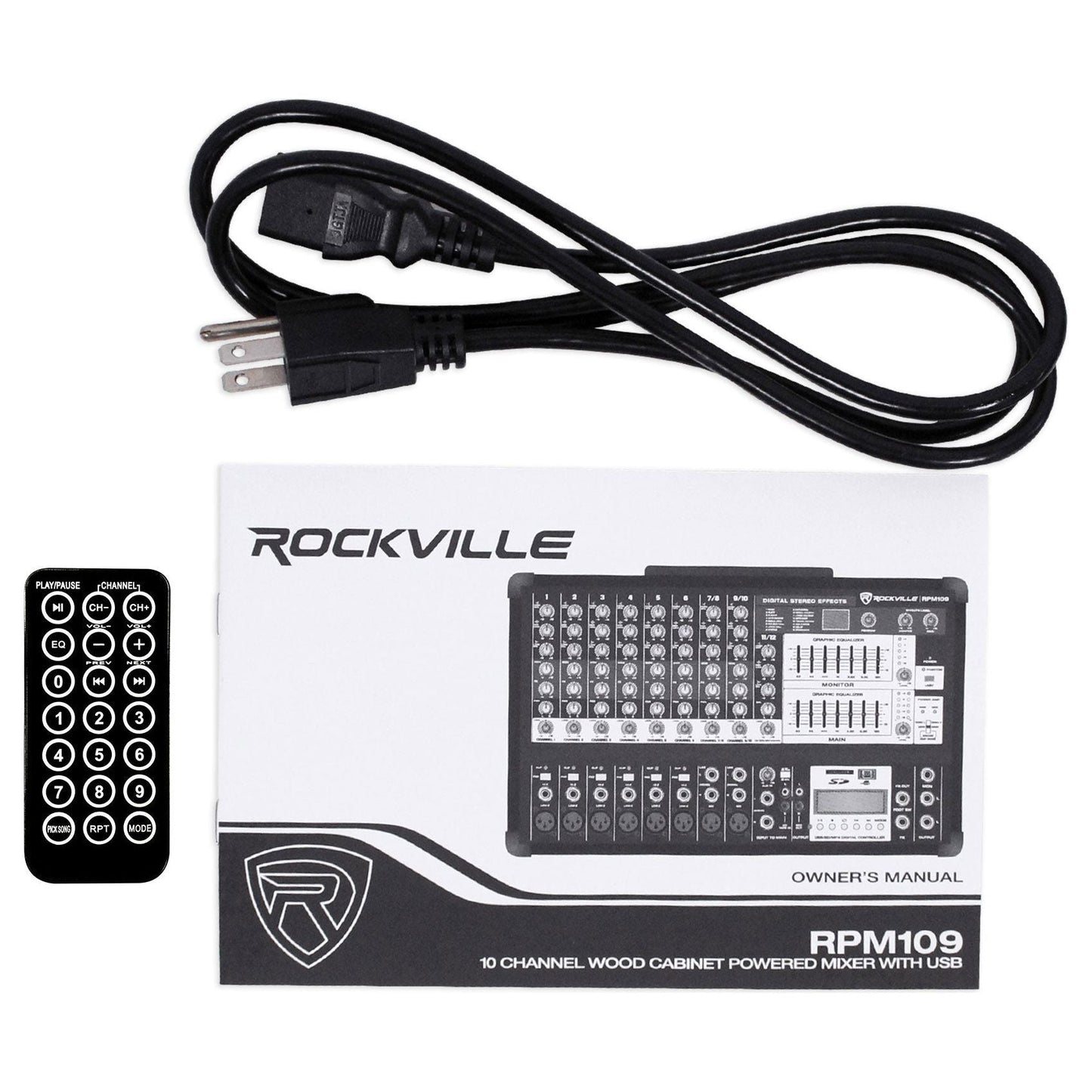 (2) JBL JRX225 Dual 15" 4000w DJ/PA Speakers+Powered 12-Ch. Mixer w/ 7 Band EQ