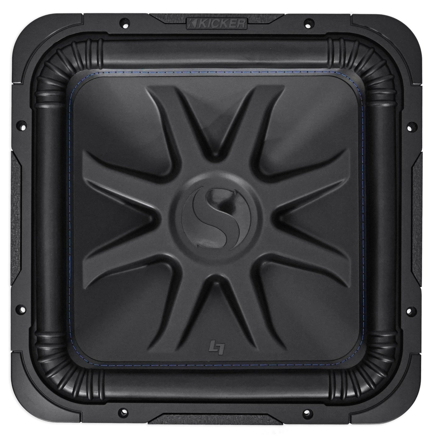 (2) Kicker 44L7S15-4 15" 4000 Watt Solobaric L7S Subwoofers+Amp+Sub Box+Wire Kit