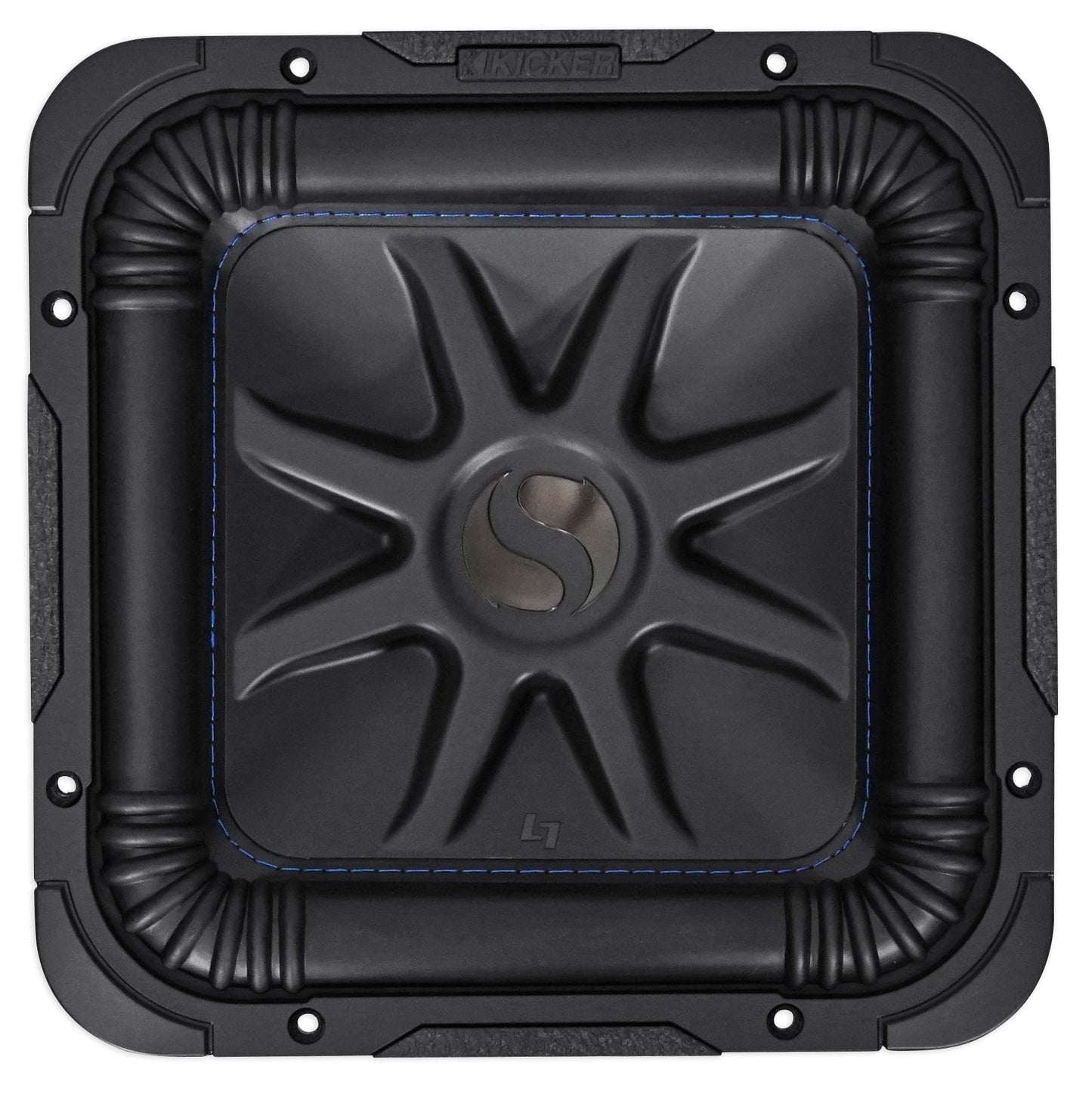 (2) Kicker L7S104 10" 2400 Watt solobaric L7S Car Subwoofers + Sub Box 44L7S10-4