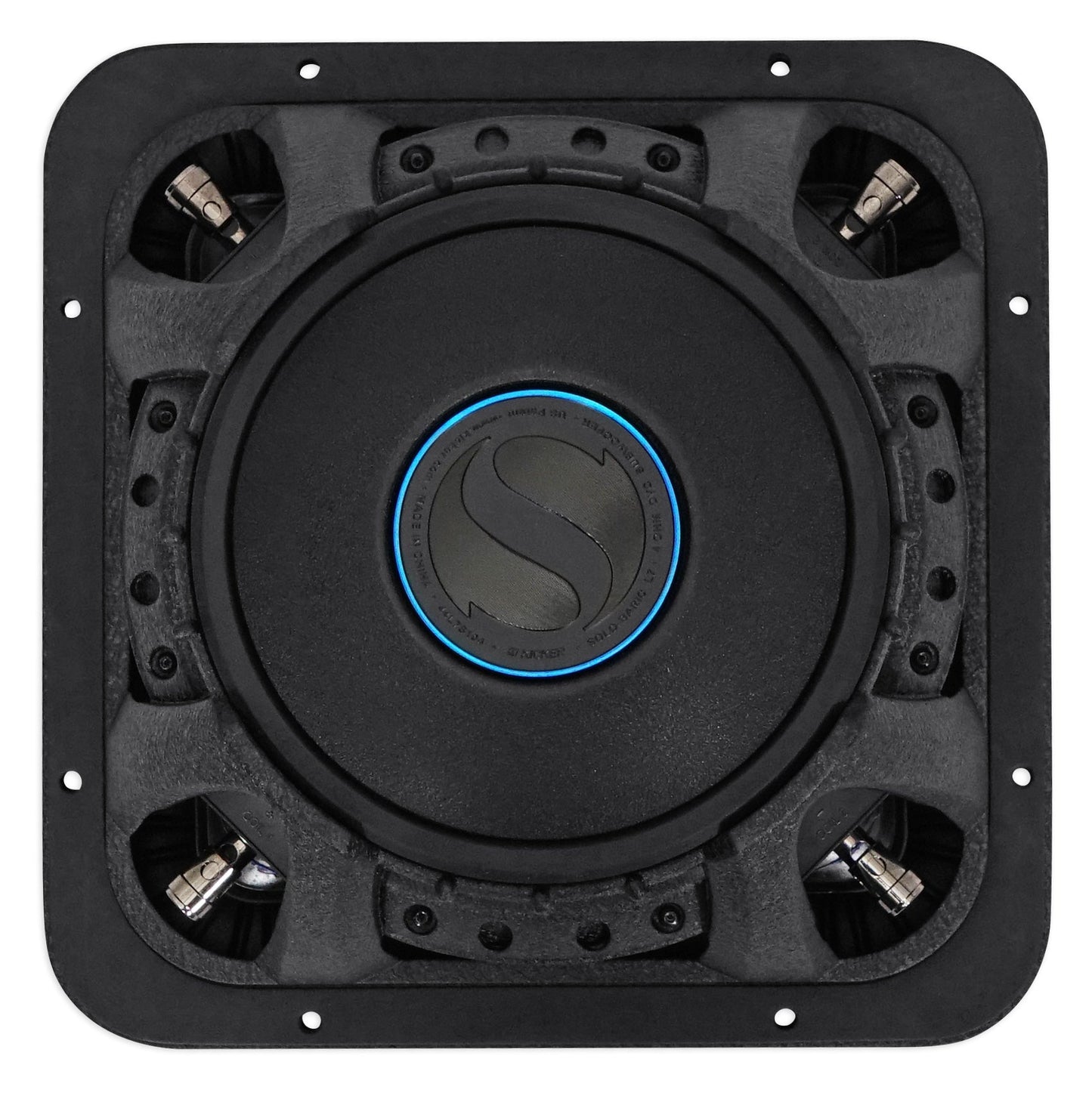 (2) Kicker L7S104 10" 2400 Watt solobaric L7S Car Subwoofers + Sub Box 44L7S10-4