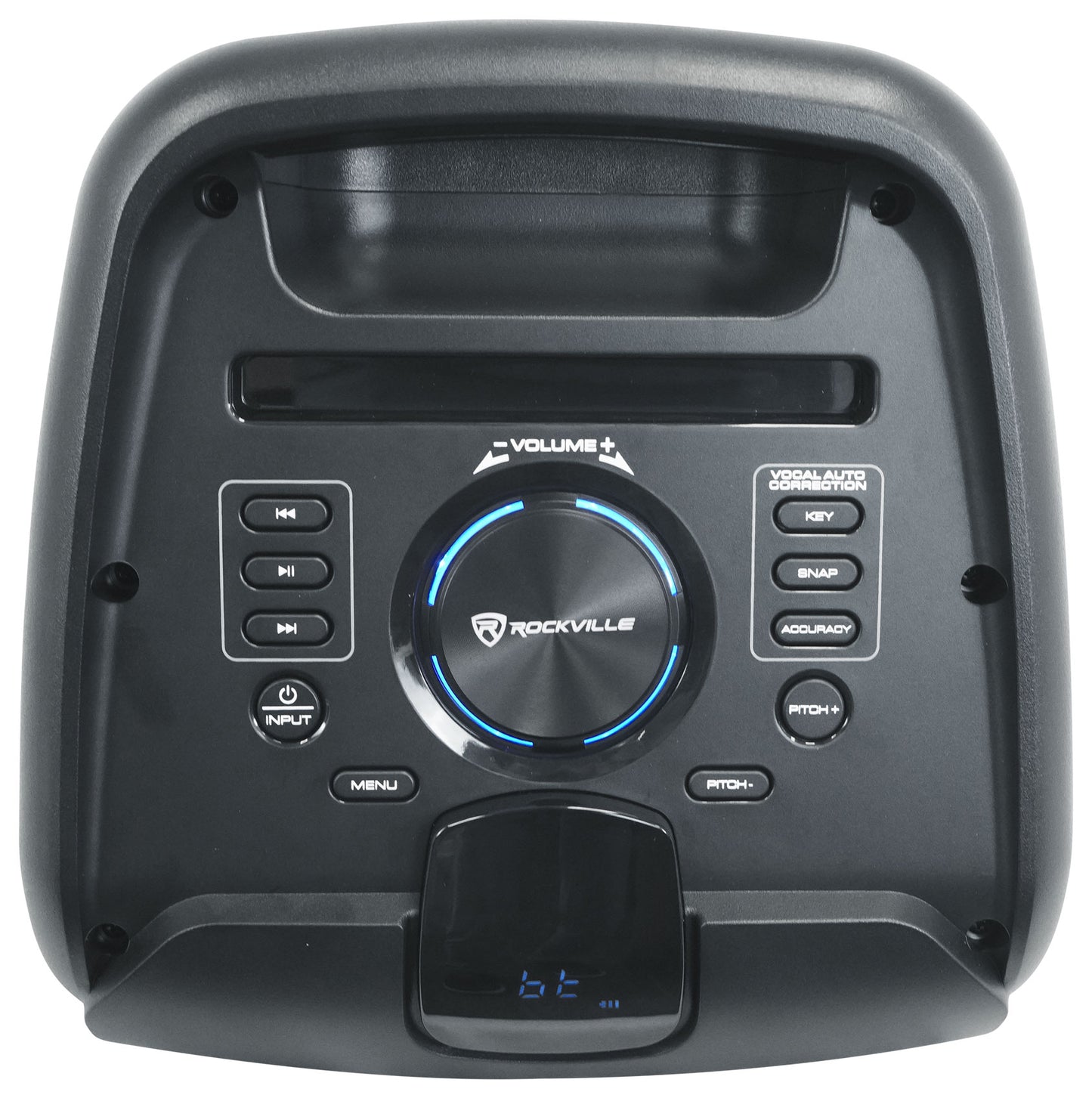 ROCK PARTY 9 Party Speaker Karaoke Bundle with 2 Microphones