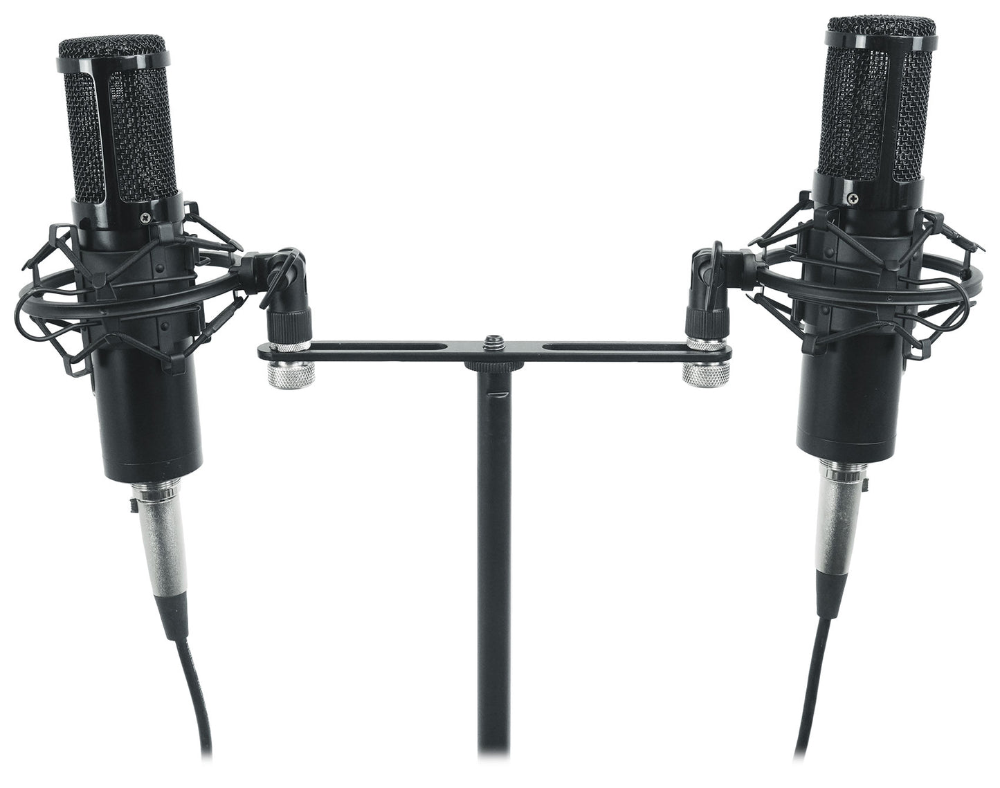 RVMIC4 V2 Mic Stand + ACC‑DM Dual Adapter Bundle