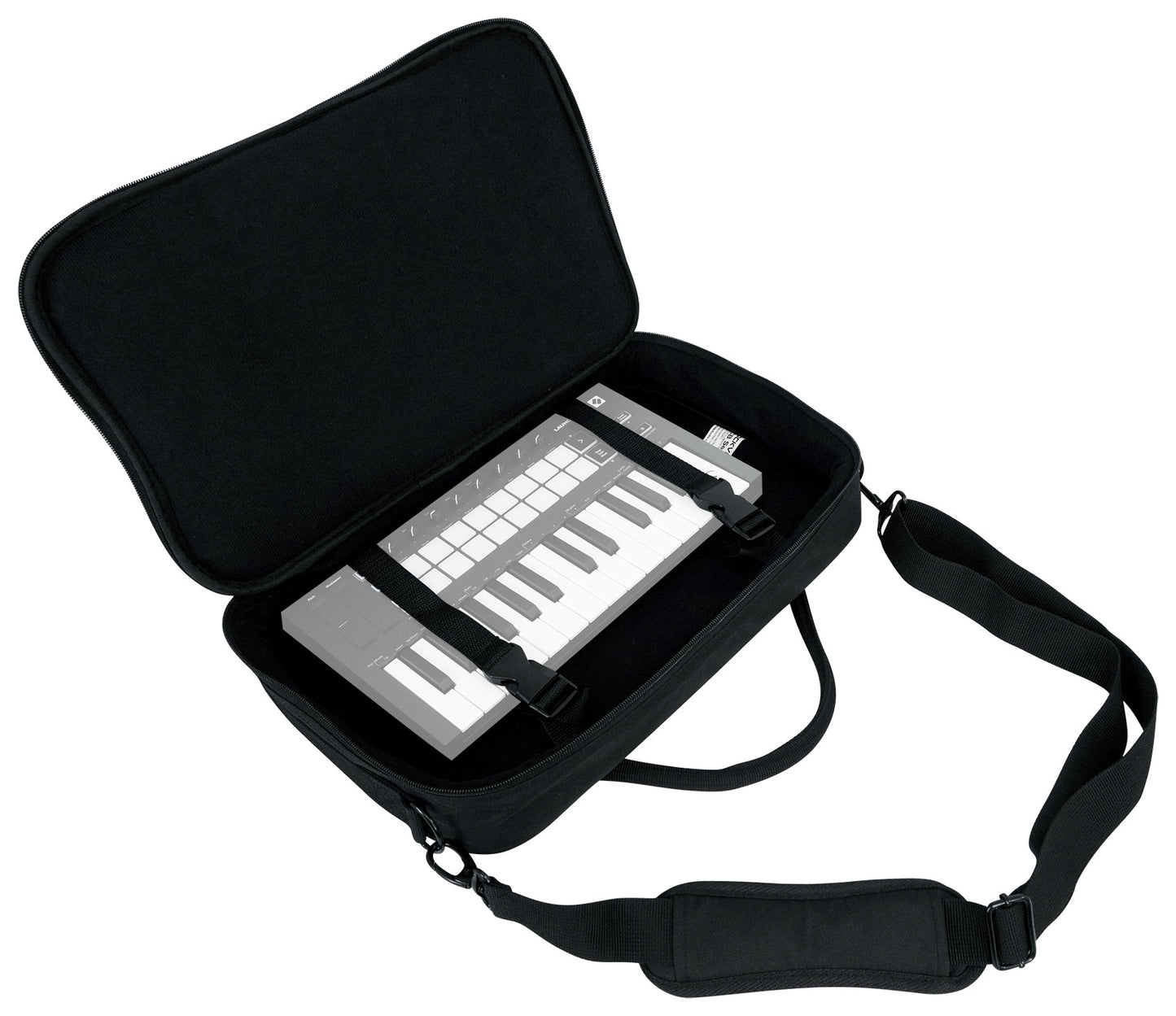 M25 Black Wireless MIDI Keyboard 25-Key + MCB16 Controller Bag Bundle