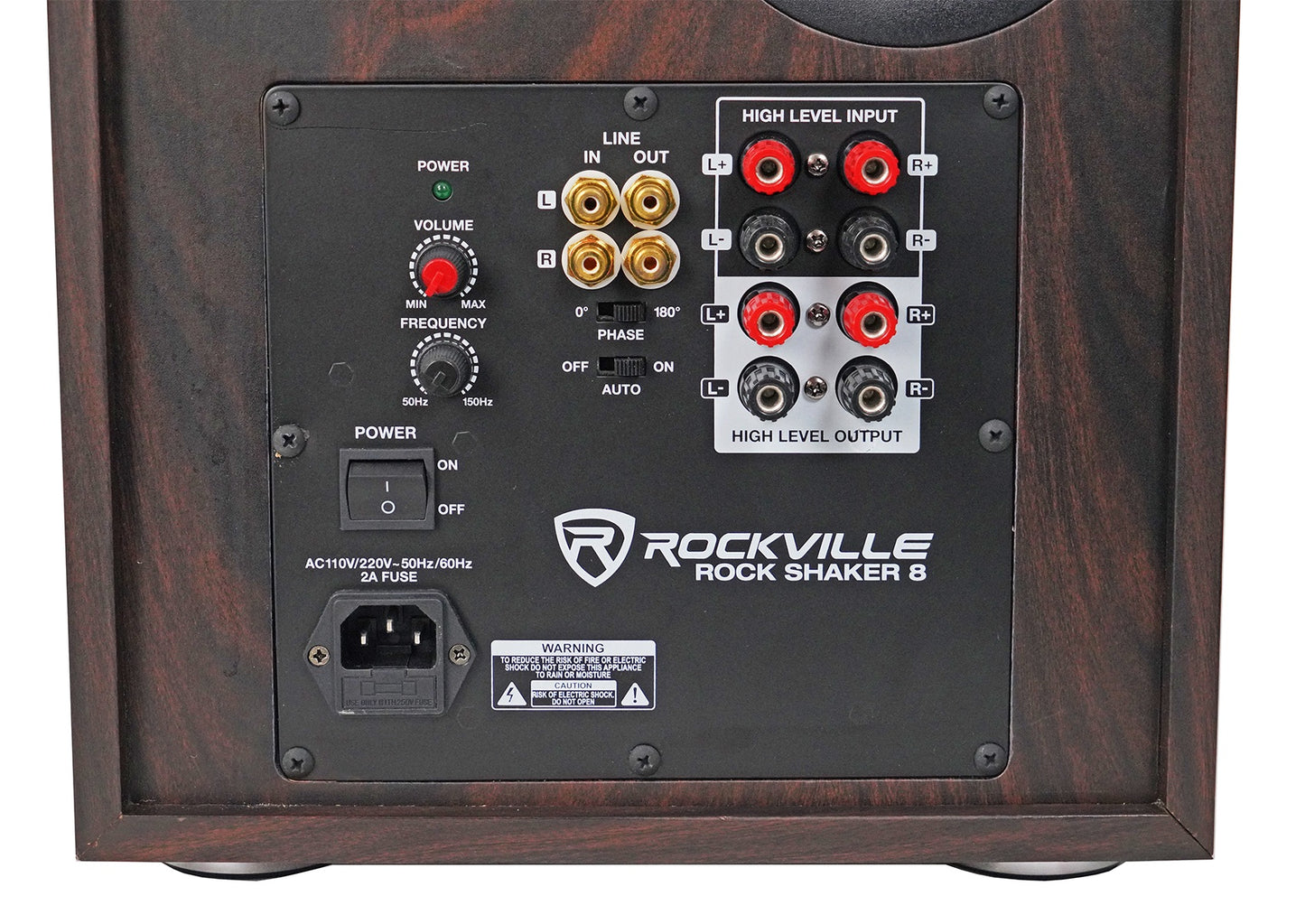 ROCK SHAKER 8 DARK WOOD