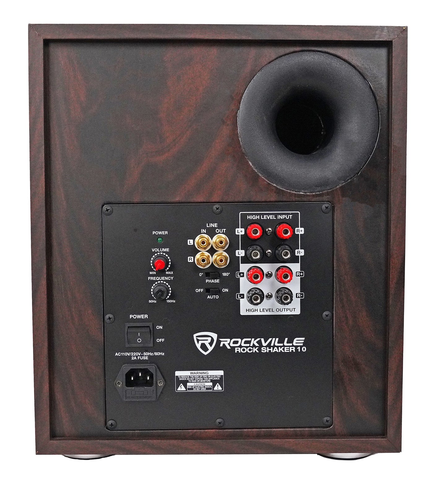 ROCK SHAKER 10 DARK WOOD