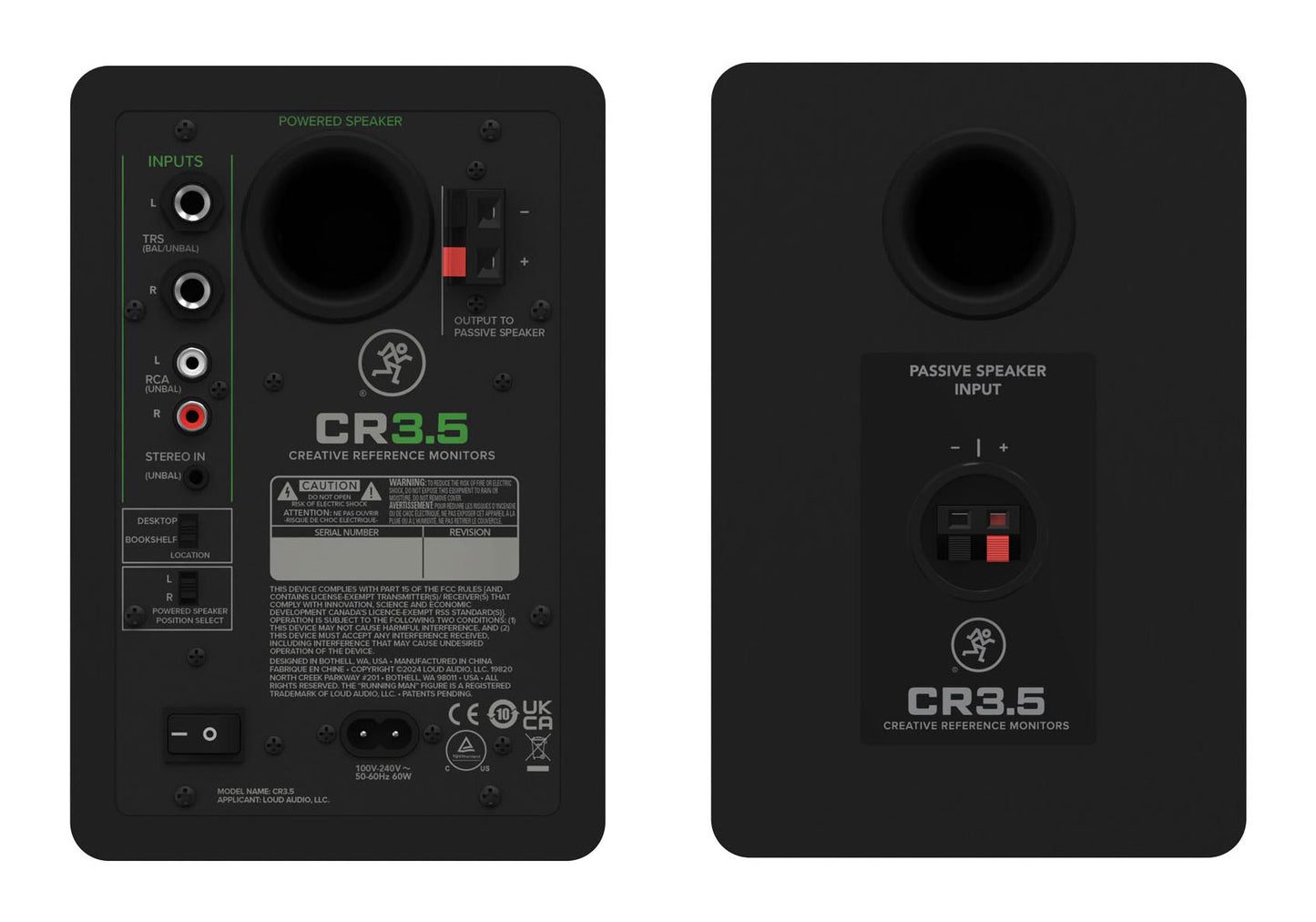 Mackie Studio Recording Kit w/CR3.5 Monitors+Interface+Controller+Mic+Headphones