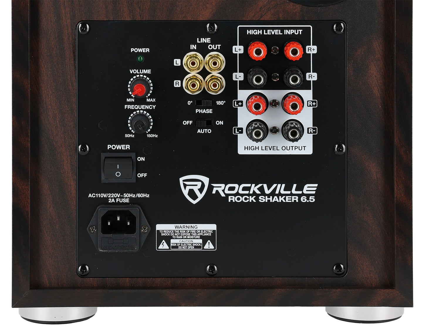 ROCK SHAKER 6.5 DARK WOOD