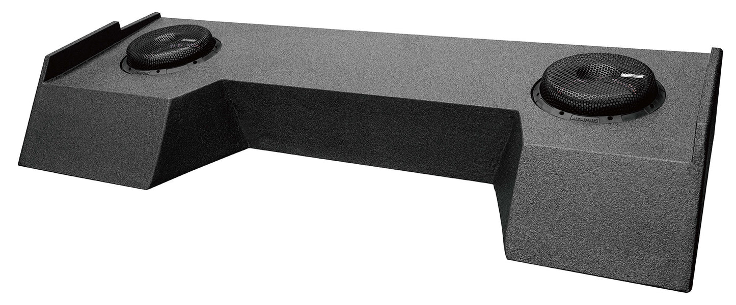Memphis MJME19RAM8D1 V2 8" Subs+Enclosure Fits 19 & Up RAM Crew Cab+Home Speaker
