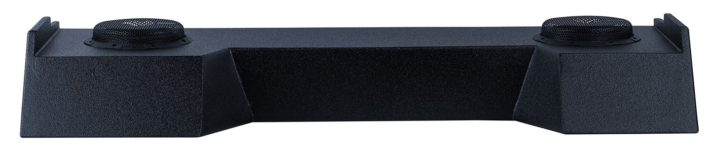 Memphis MJME19RAM8D1 V2 8" Subs+Enclosure Fits 19 & Up RAM Crew Cab+Home Speaker