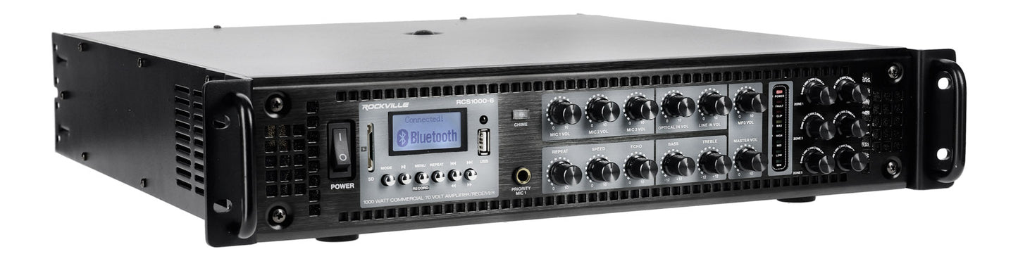 CC65T Black 50-Pack + RCS1000-6 Amplifier Bundle