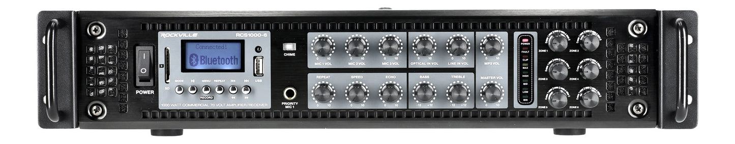 CC65T Black 50-Pack + RCS1000-6 Amplifier Bundle