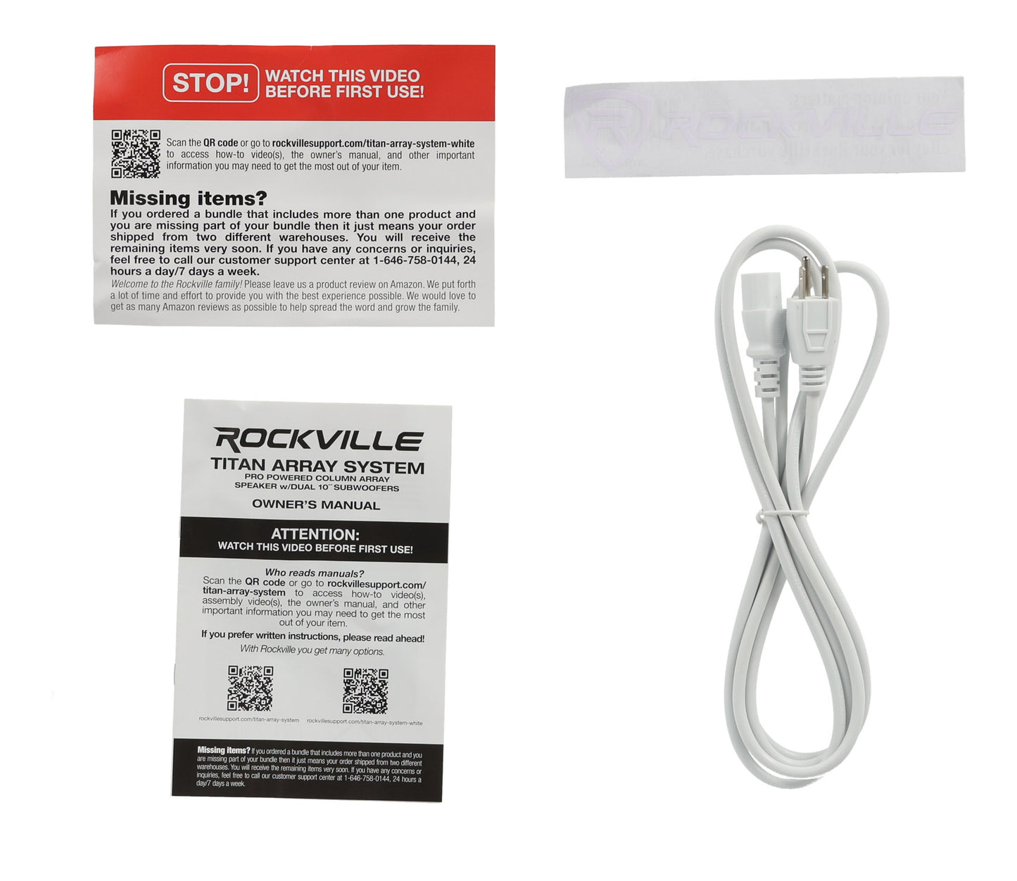 TITAN ARRAY SYSTEM WHITE 2-Pack