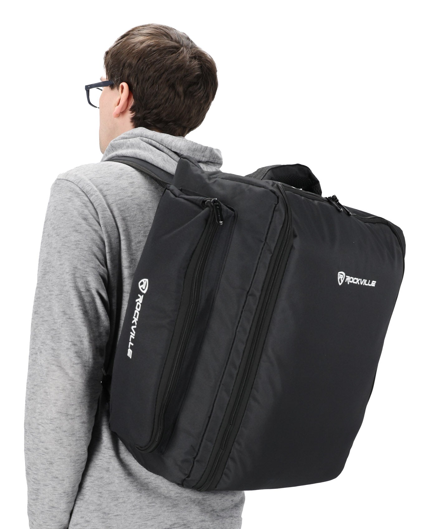 RockPAR50 White 8-Pack + RLBP8 Backpack Bundle