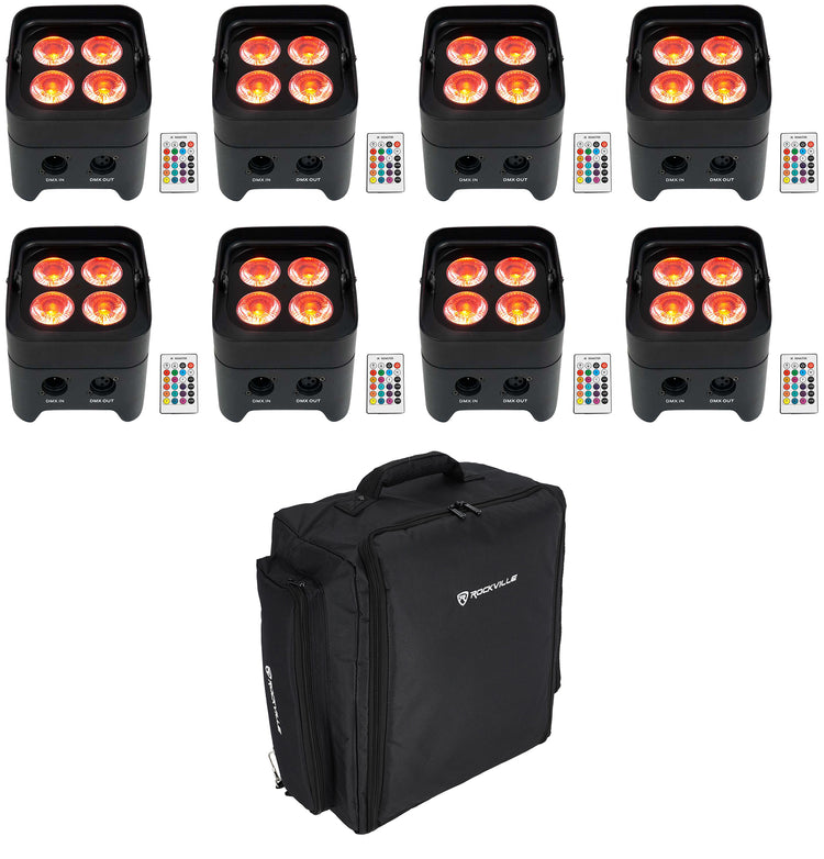 BEST PAR 50 8-Pack + RLBP8 Backpack Bundle