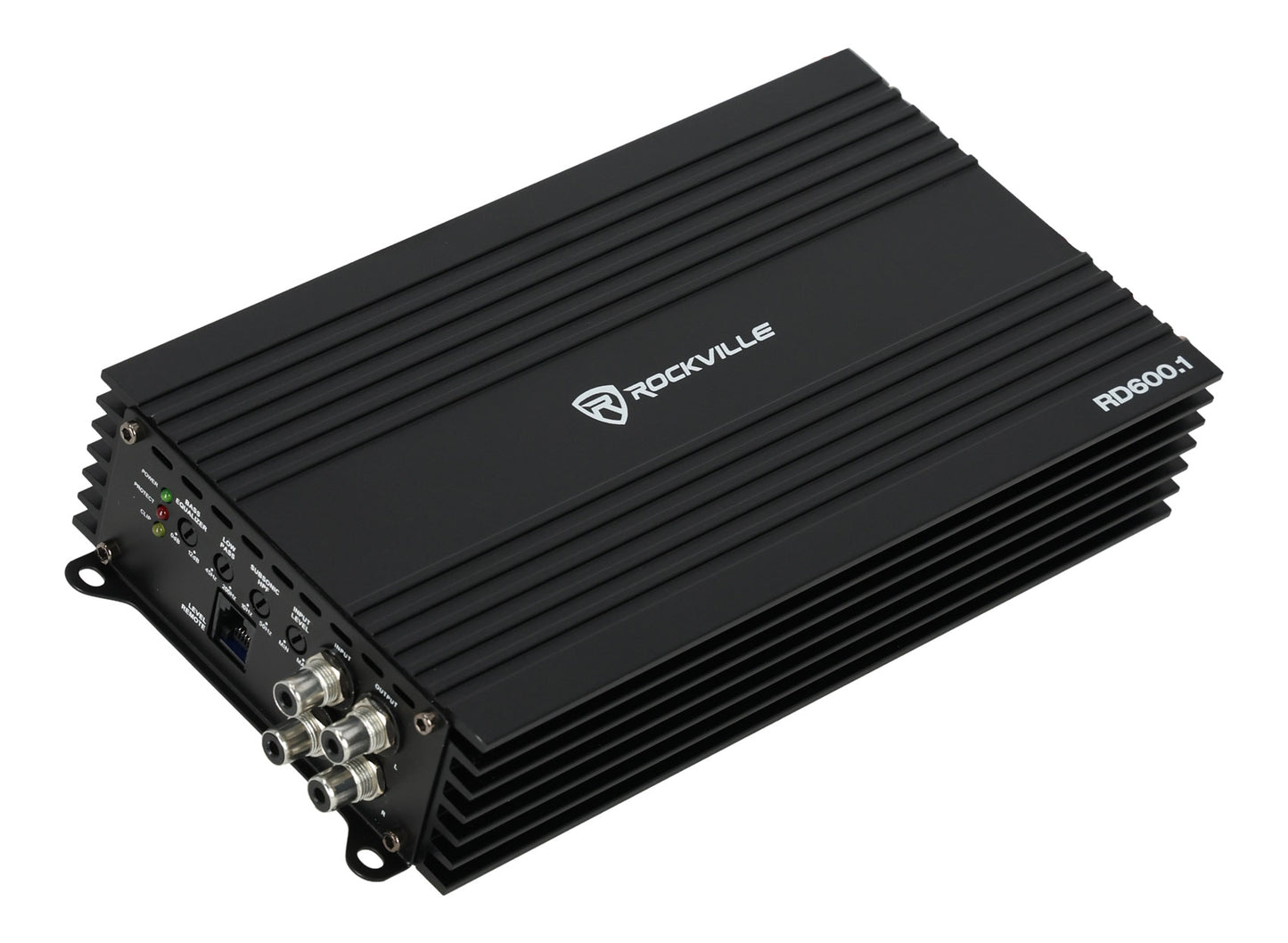 RD600.1 Mono Amplifier + 4 Gauge Amp Wiring Kit Bundle